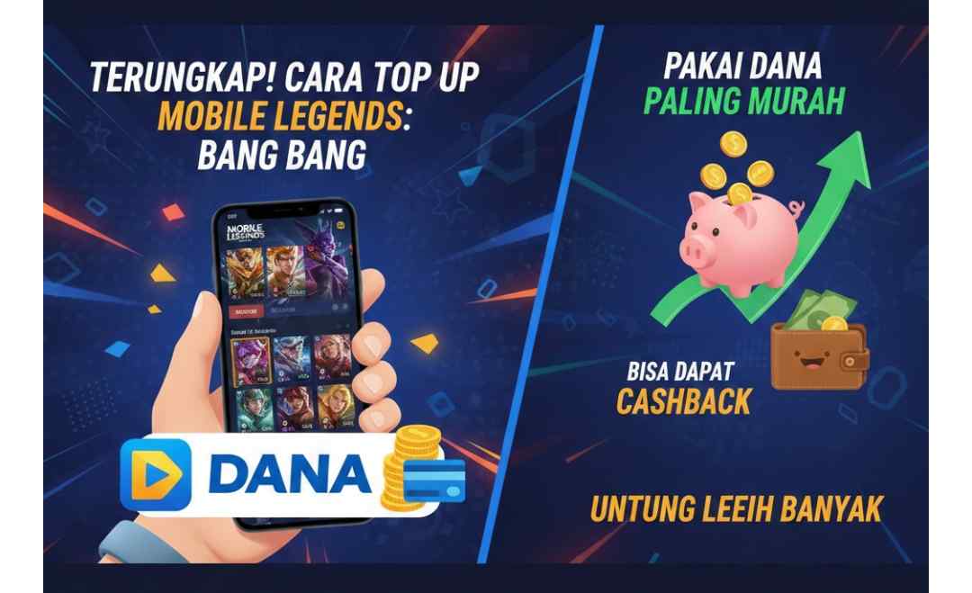 Top Up Game Pakai DANA Makin Mudah dan Aman